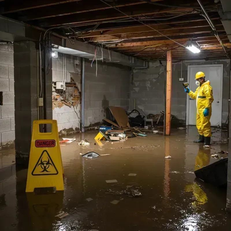 Flooded Basement Electrical Hazard in Aurora, CO Property